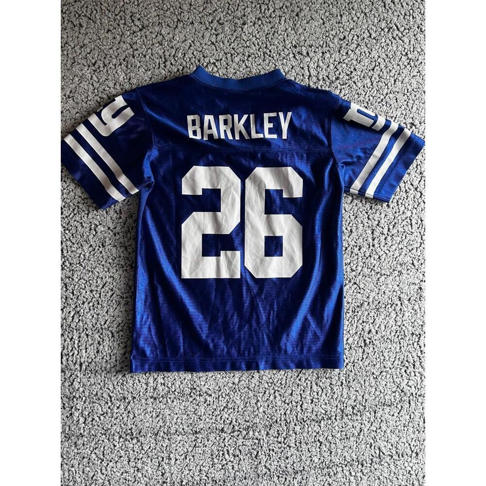 Youth Nike Saquon Barkley New York Giants Jersey #26 Medium 10/12
